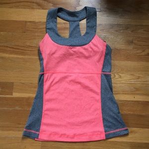 Workout Tank with Shelf Bra